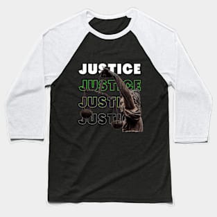 Justice fade Baseball T-Shirt